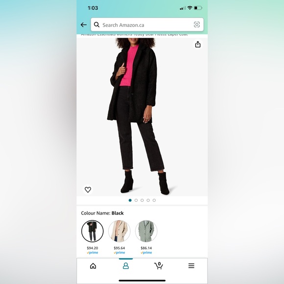 Women’s Teddy coat - Picture 5 of 6